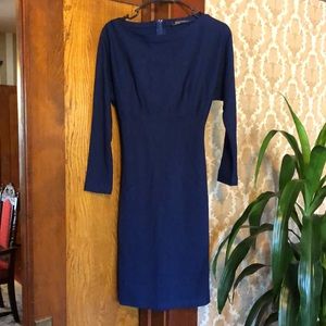 Pinup Couture Navy Midi Dress